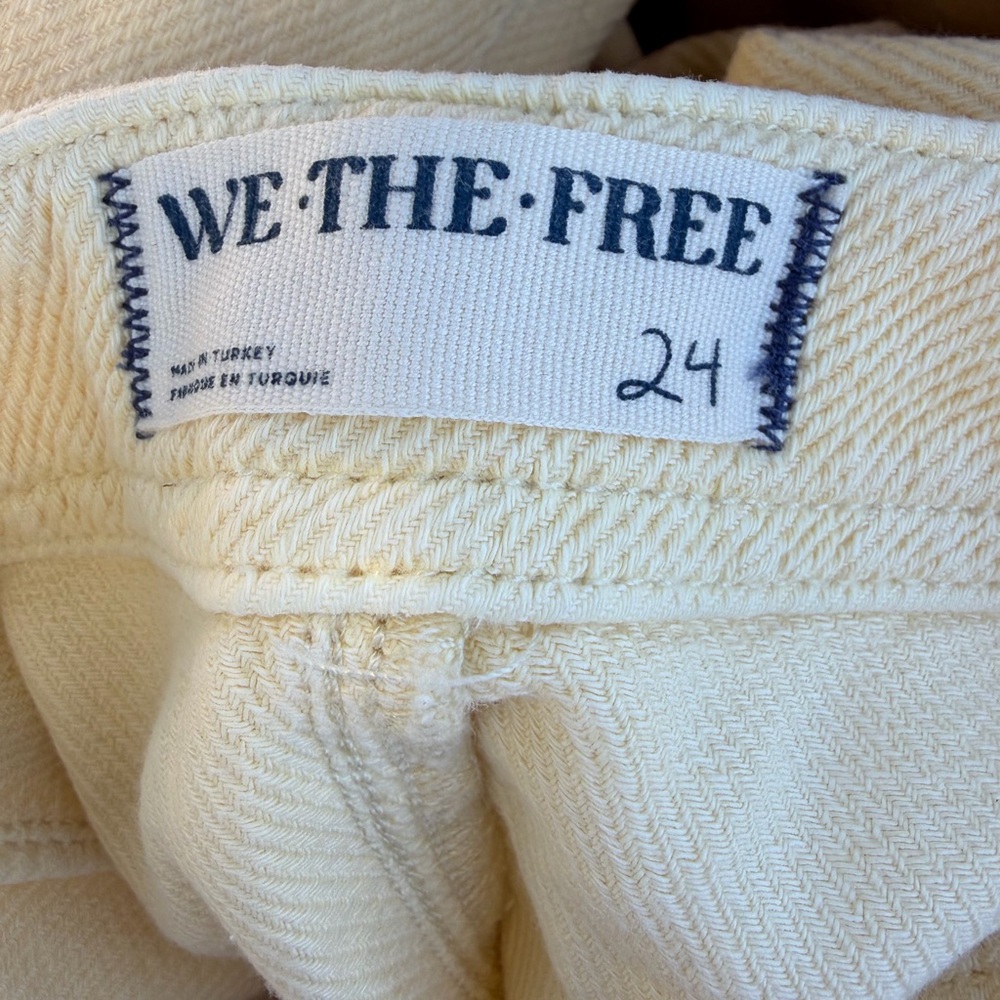 We The Free Yellow Corduroy Pants - Picture 3 of 3